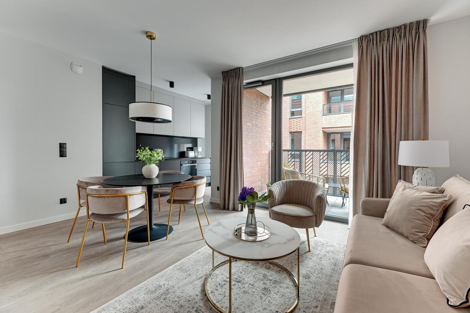 Scala City Center Magic Apartments With Parking By Lion Apartments Gdansk Exterior foto