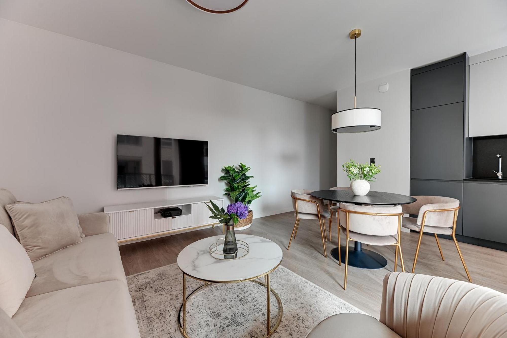 Scala City Center Magic Apartments With Parking By Lion Apartments Gdansk Exterior foto