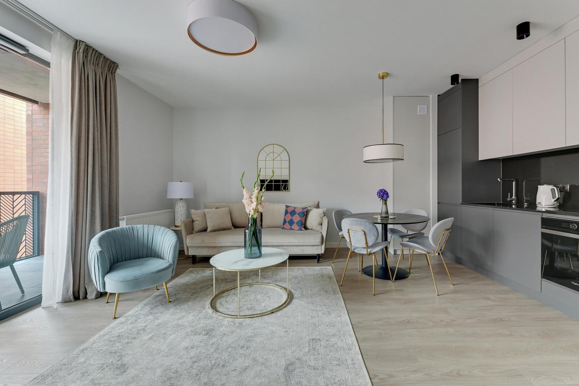 Scala City Center Magic Apartments With Parking By Lion Apartments Gdansk Exterior foto